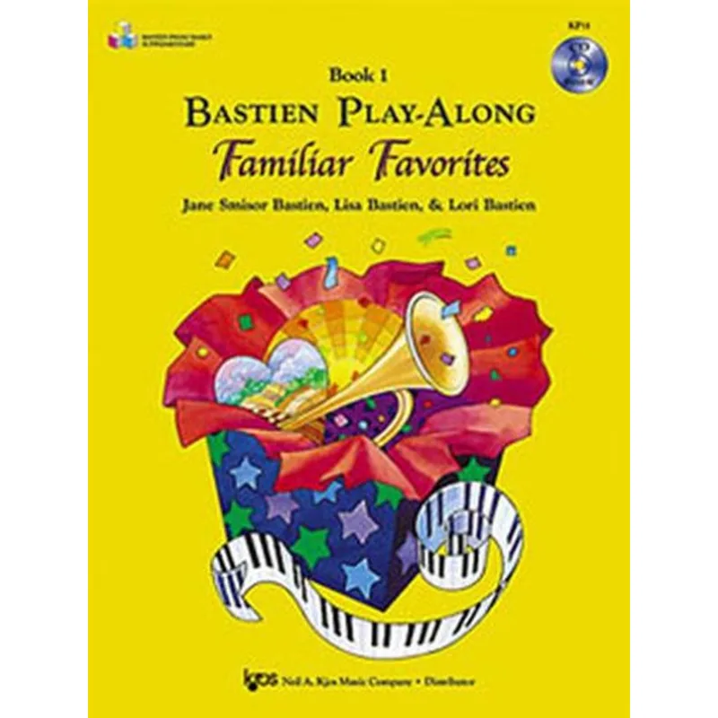 Neil A. Kjos Music Company Bastien Play-Along - Familiar Favorites 1 + CD