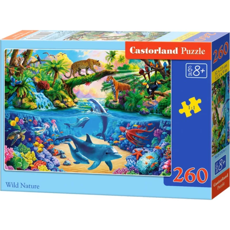 Castorland Puzzle Divoká príroda 260 dielikov