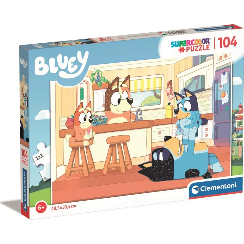 Clementoni Puzzle Bluey 104 dielikov