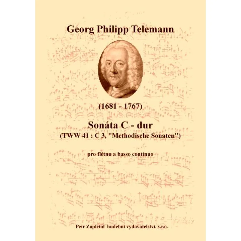 NotaNota Sonáta C - dur (TWV 41:C3, „Methodische Sonaten“)