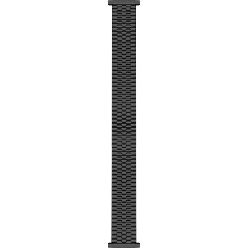 Oceľový remienok na hodinky pružný čierny A-NIS AOBP631-16-22