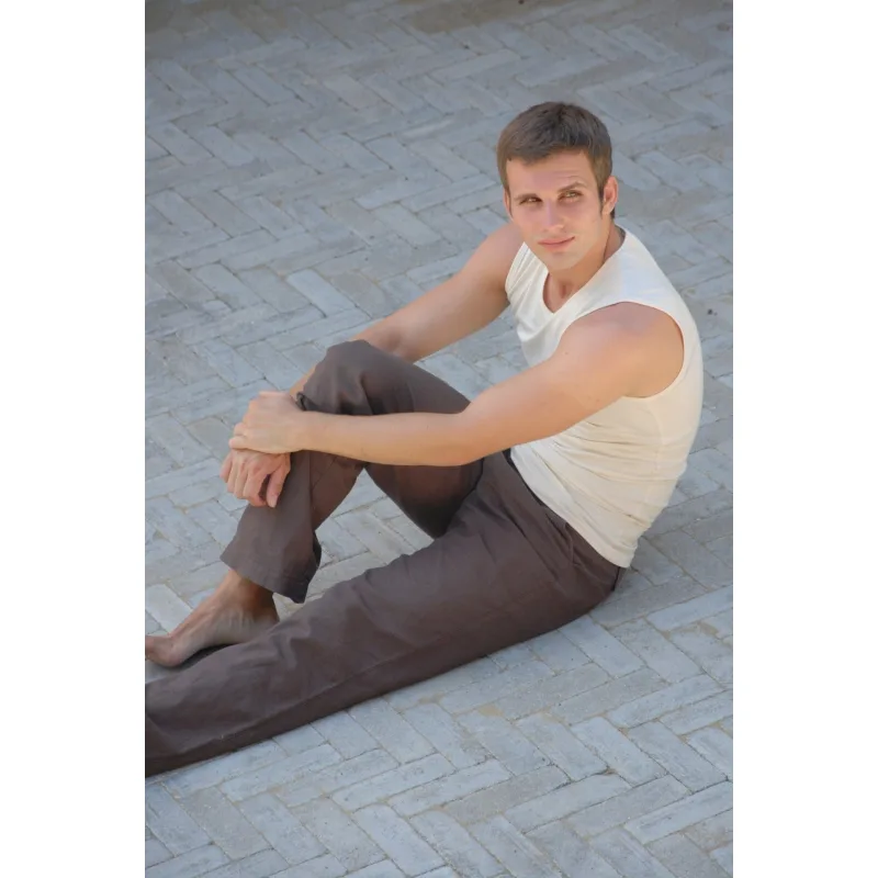 Bambusové tielko pánske Nature Line - prírodná, L