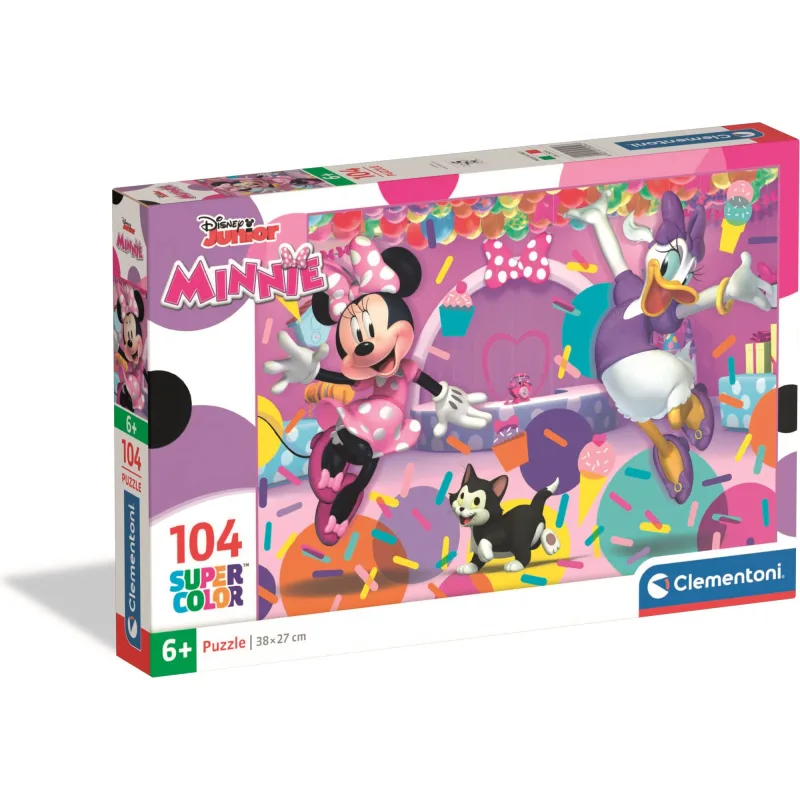 Detské puzzle Clementoni 104 dielikov Minnie