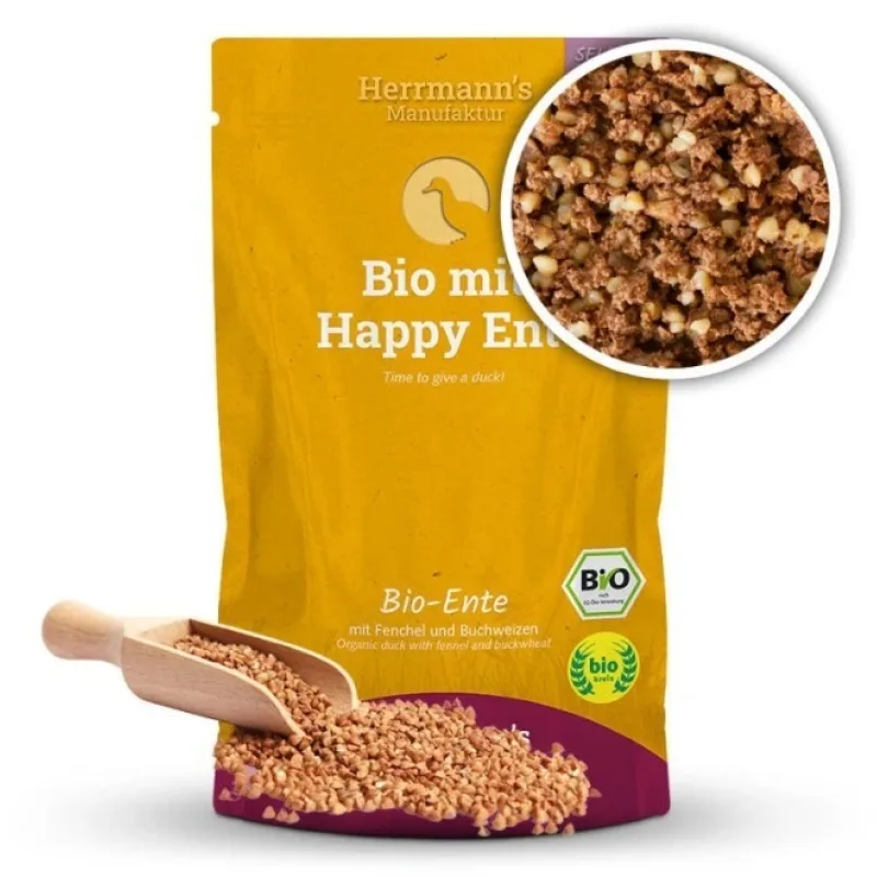 Herrmanns BIO kačacie mäso s feniklom a pohánkou - 150 g
