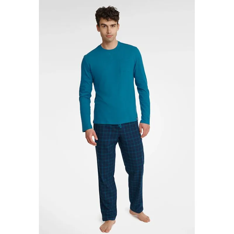 Pánske pyžamo Unusual modré XXL