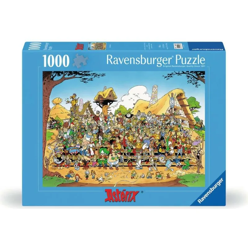 Puzzle Ravensburger 1000 dielikov Asterix: Rodinná fotografia