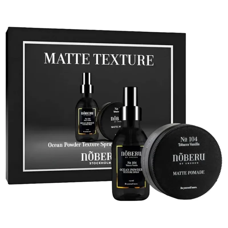 NOBERU OF SWEDEN Sada pre matný účes NOBER Giftbox Matte texture