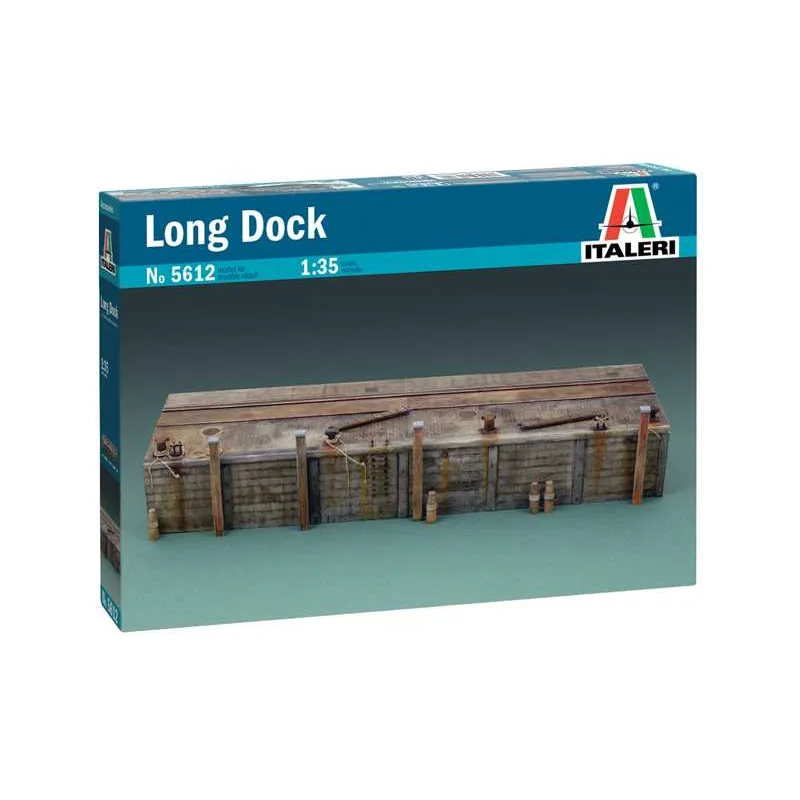 Italeri Model Kit budova 5612 - LONG DOCK (1:35)