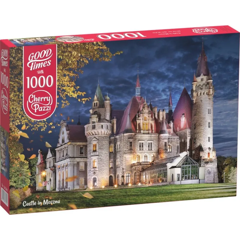 Puzzle Cherry Pazzi 1000 dielikov Zámok Mošna