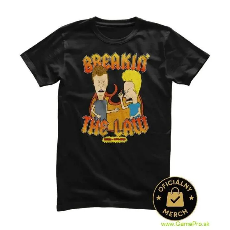 Beavis and Butt-Head Breakin The Law (tričko)