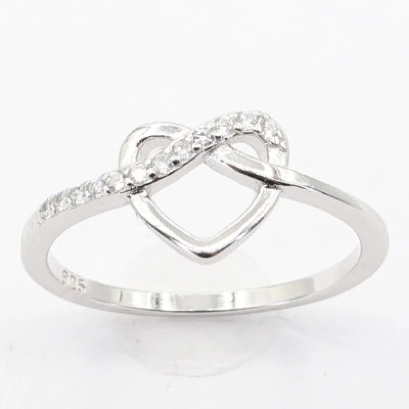 Strieborný prsteň s kameňom KA R3343, 54