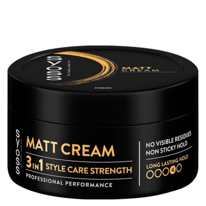 SYOSS Professional MATT Cream 3in1 100ml - zmatňujúca stylingová pasta na vlasy