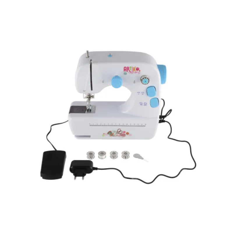 Dětský šicí stroj na baterie se světlem se zvukem, 25 cm