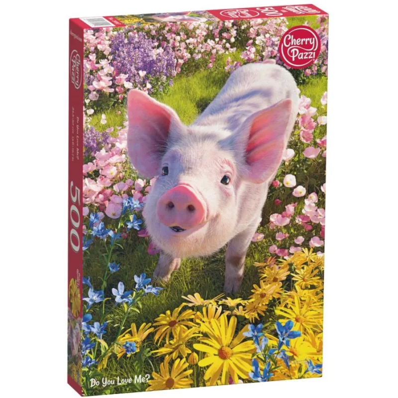 Puzzle Cherry Pazzi 500 dielikov Máš ma rád?