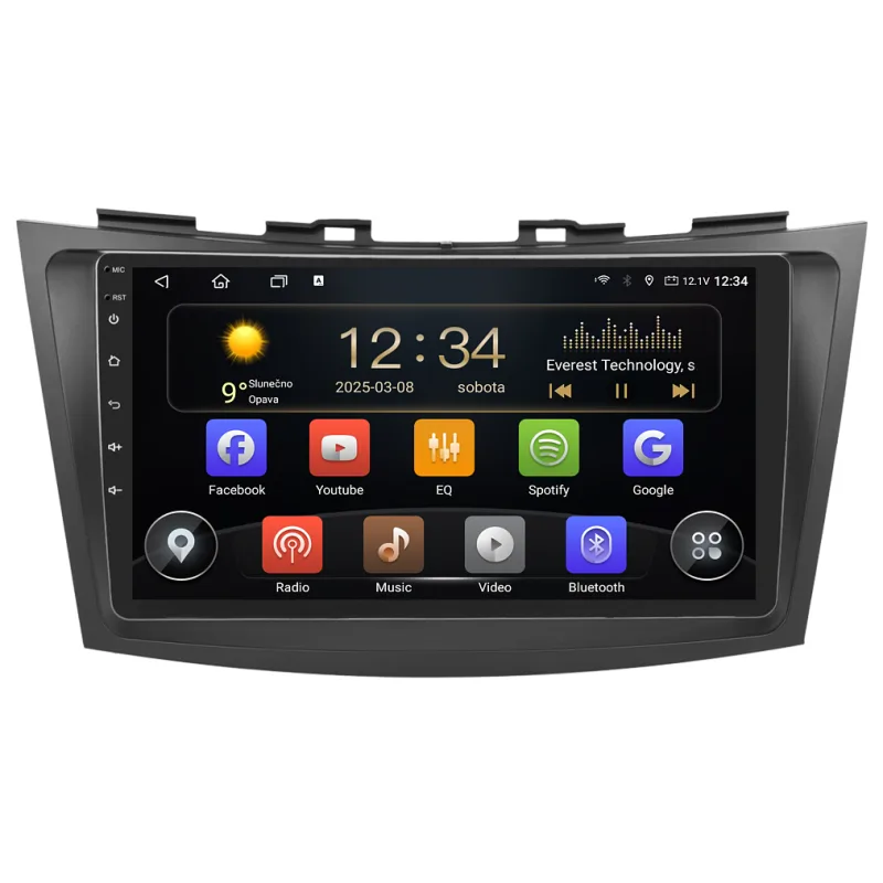 Isudar 2DIN autorádio T72-IEV63 Android, Suzuki Swift II (Gen 4) B414