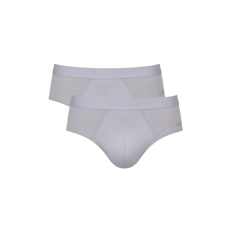 2 pack slipov Sloggi ABC GO sivé S