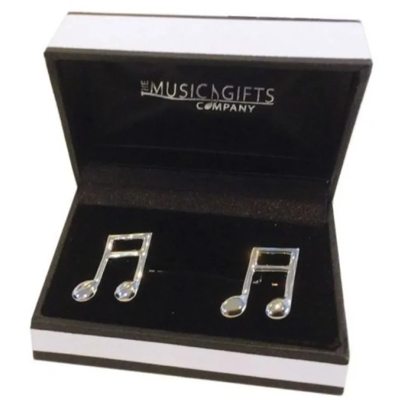 Music Gift Company Manžetové knofličky - noty v dárkové krabičce