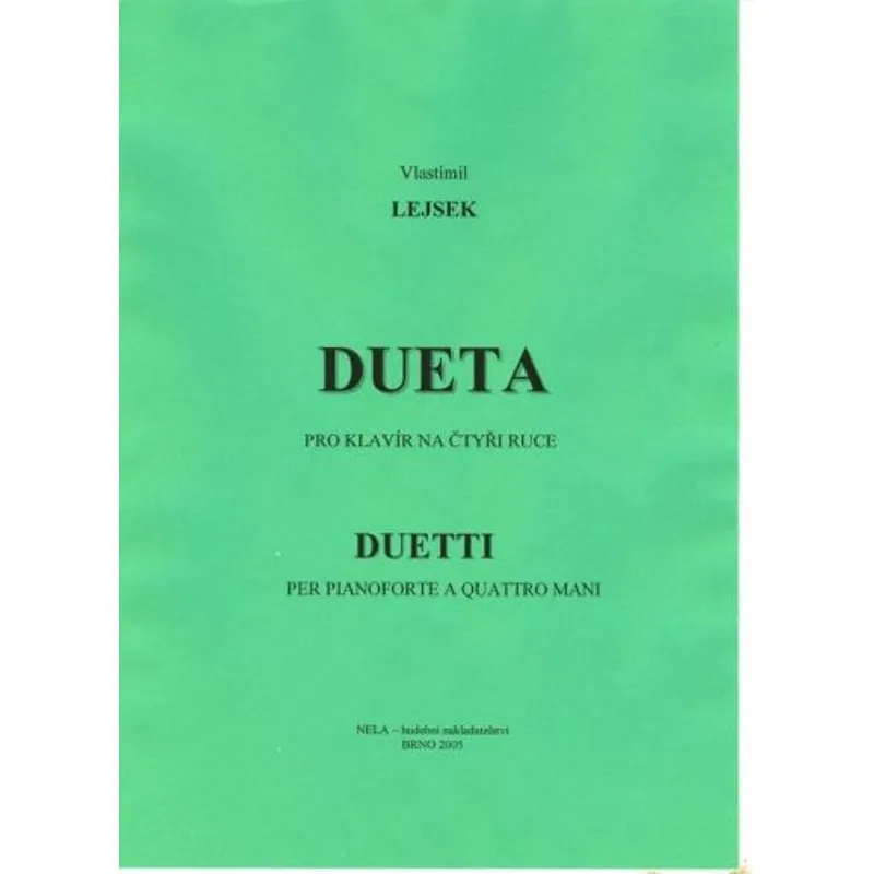 NELA Dueta pro klavír na čtyři ruce