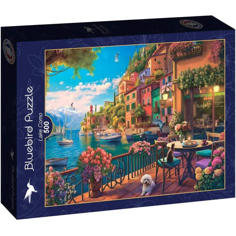 Puzzle BLUEBIRD 500 dielikov Jazero Como