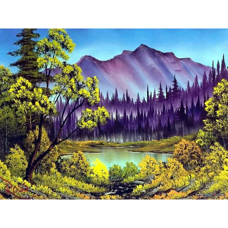 Norimpex Diamantové maľovanie Nedotknutá príroda 40x30cm