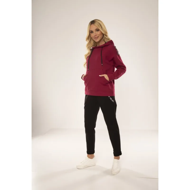 De Lafense JUST 496 bordová 2XL