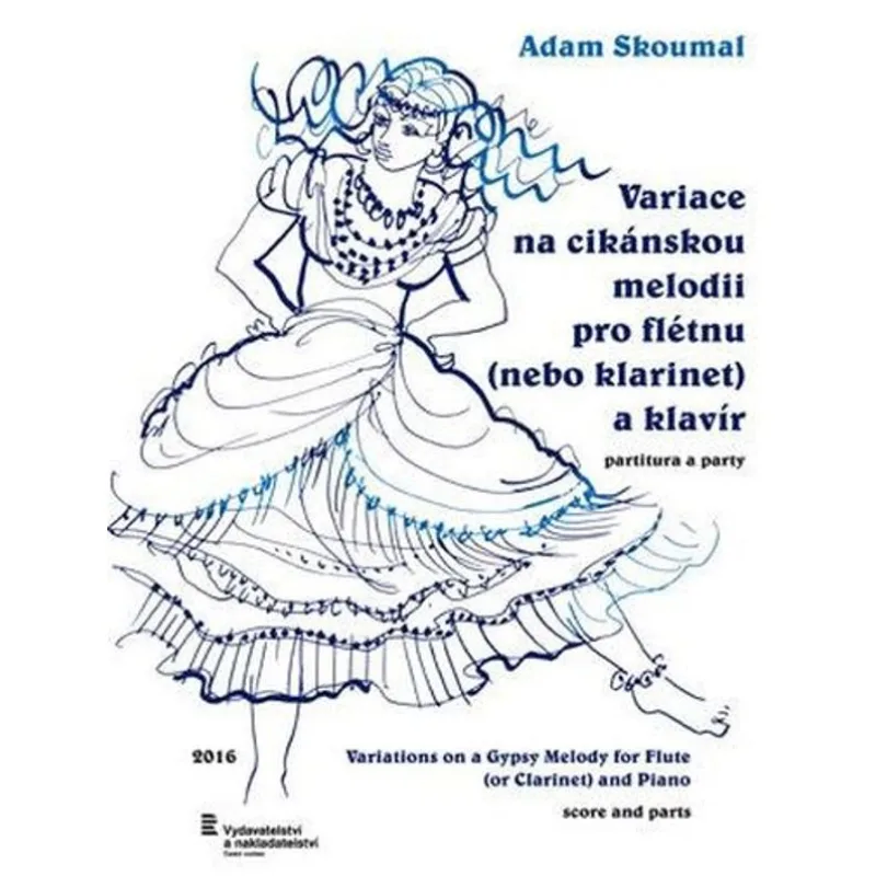 Český rozhlas Variace na cikánskou melodii pro flétnu (klarinet) a klavír