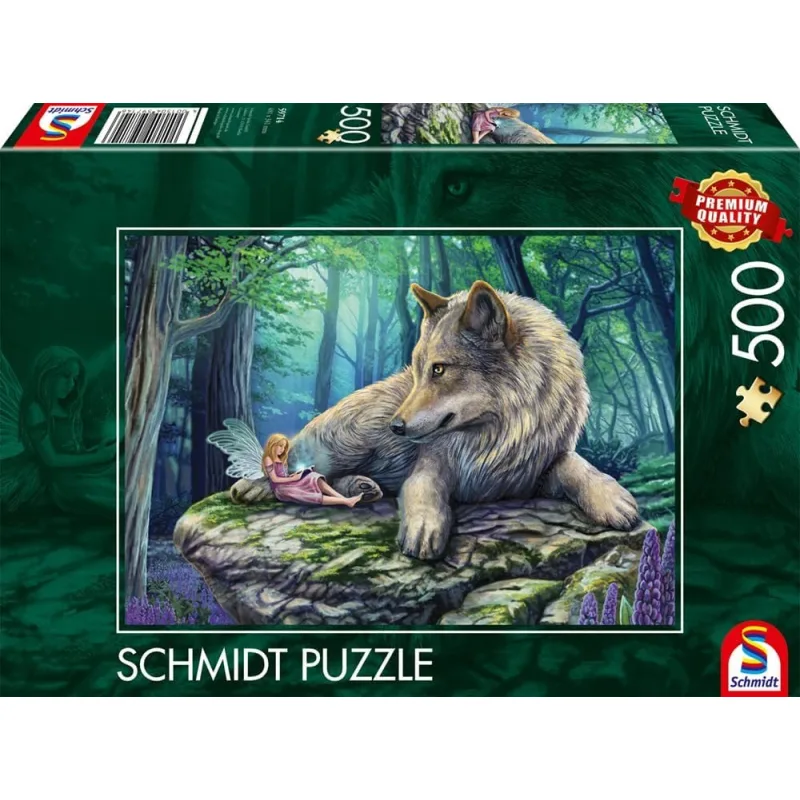 Puzzle Schmidt 500 dielikov Vlk a elfská víla