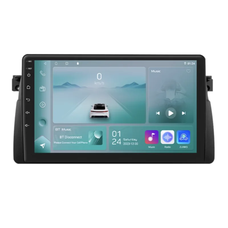 HIZPO KXBME4692 Autorádio 9" Android pro BMW řada 3 E46 Model: P9002CP (2+32GB) CHR478