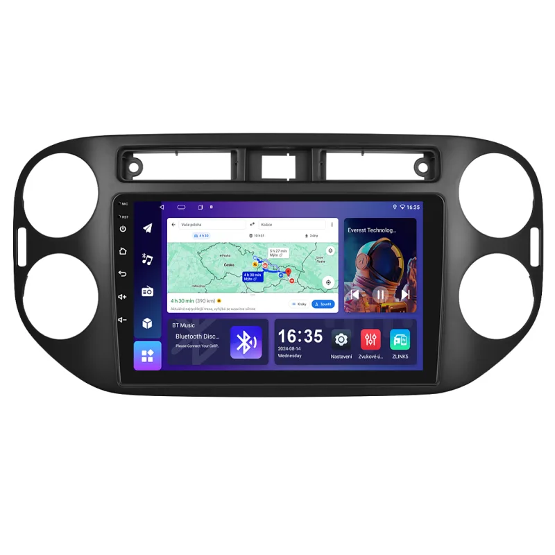 Isudar 2DIN autorádio T68B-IEV66 Android, Volkswagen Tiguan I B609