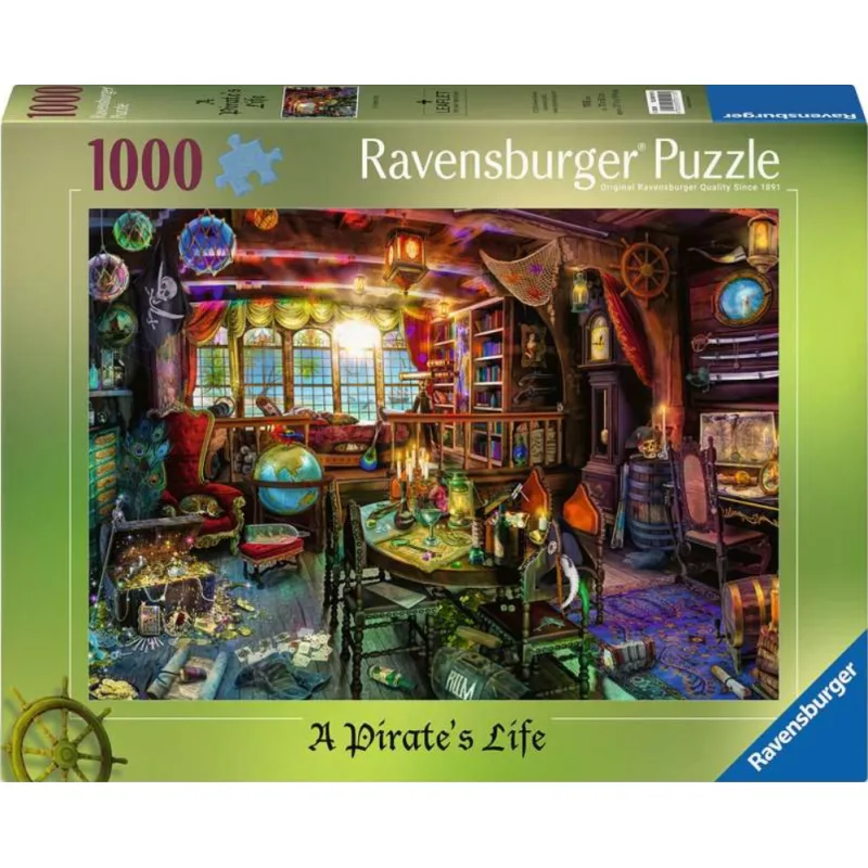 Puzzle Ravensburger 1000 dielikov Pirátsky život