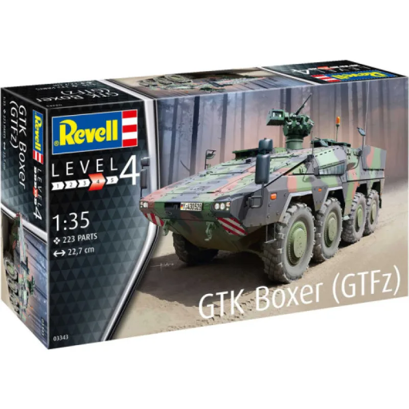 Revell ModelKit military 03343 GTK Boxer GTFz (1:35)