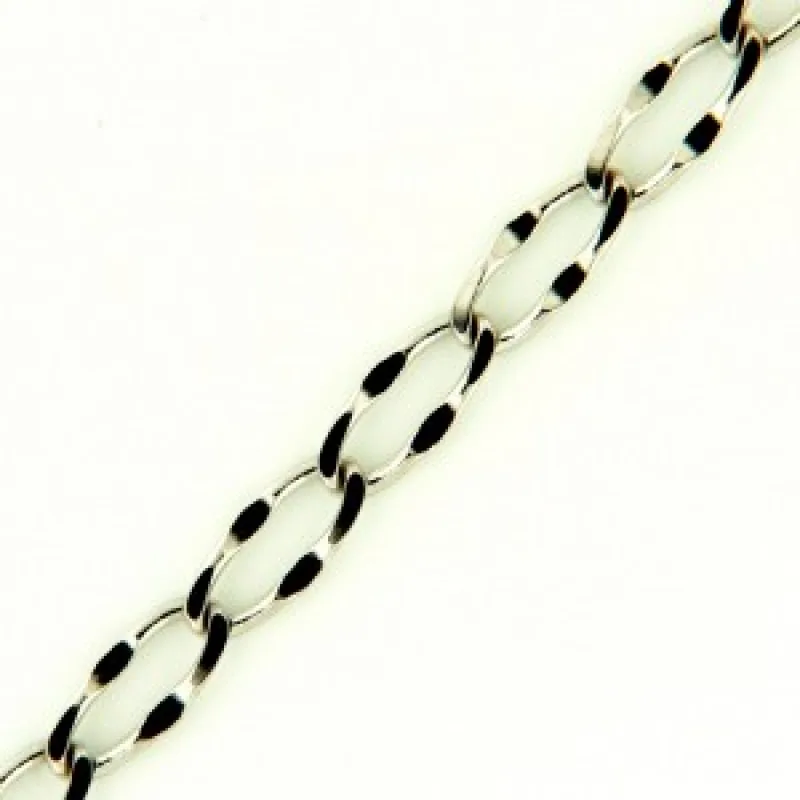 Zlatá retiazka z bieleho zlata KA GRD/060/SCH/W, 45, 3.72 g