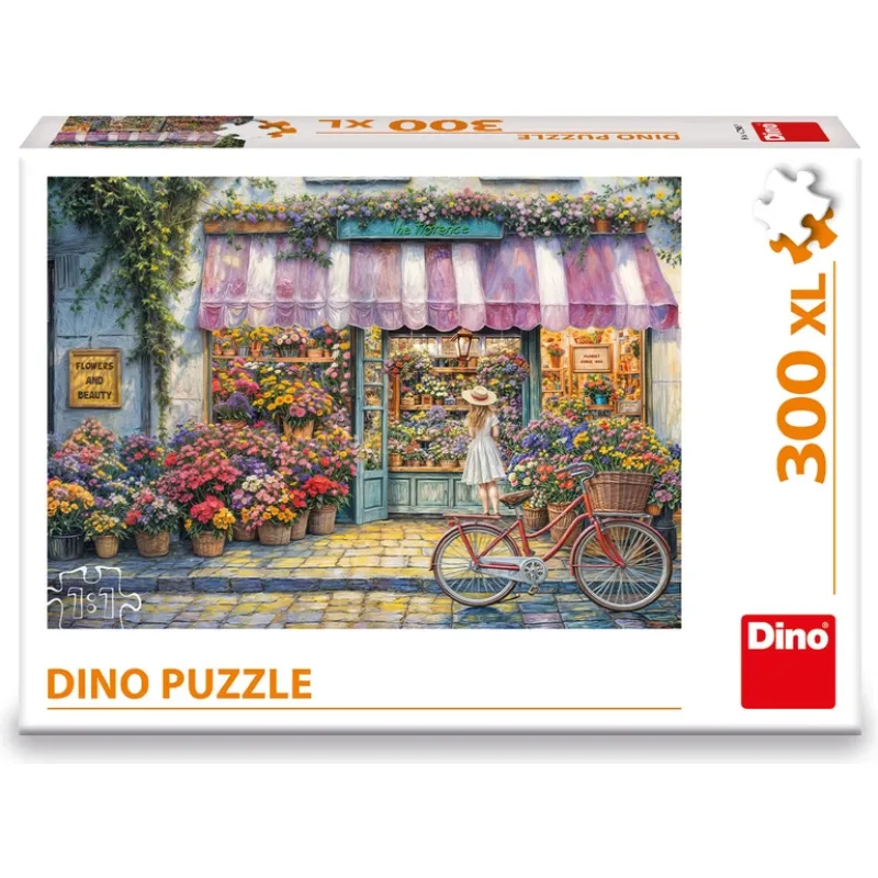 Puzzle Dino 300 XL dielikov Kvetinárstvo