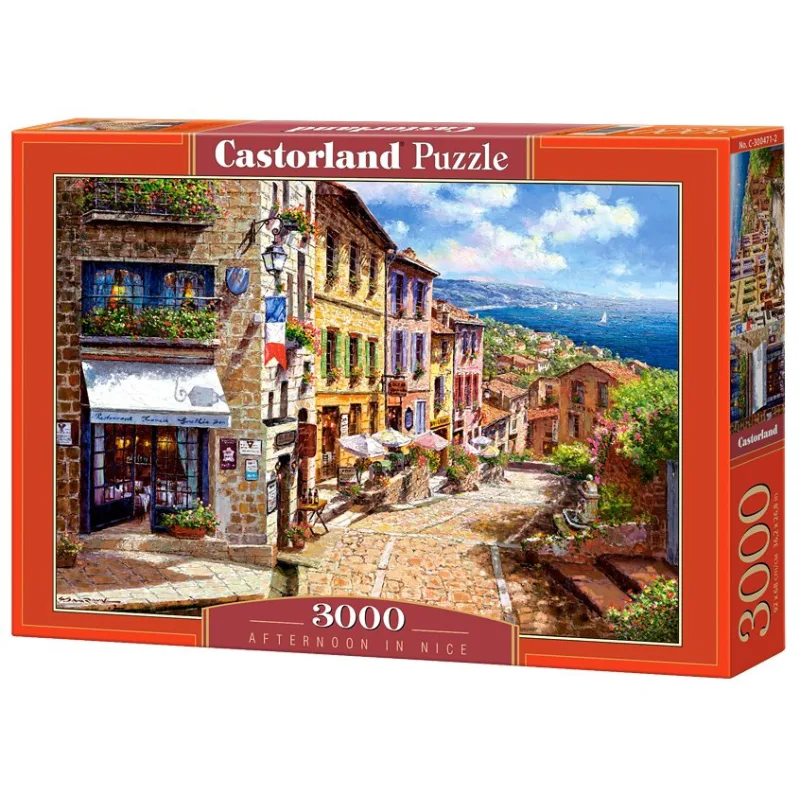 Castorland Puzzle Popoludnie v Nice, Francúzsko 3000 dielikov