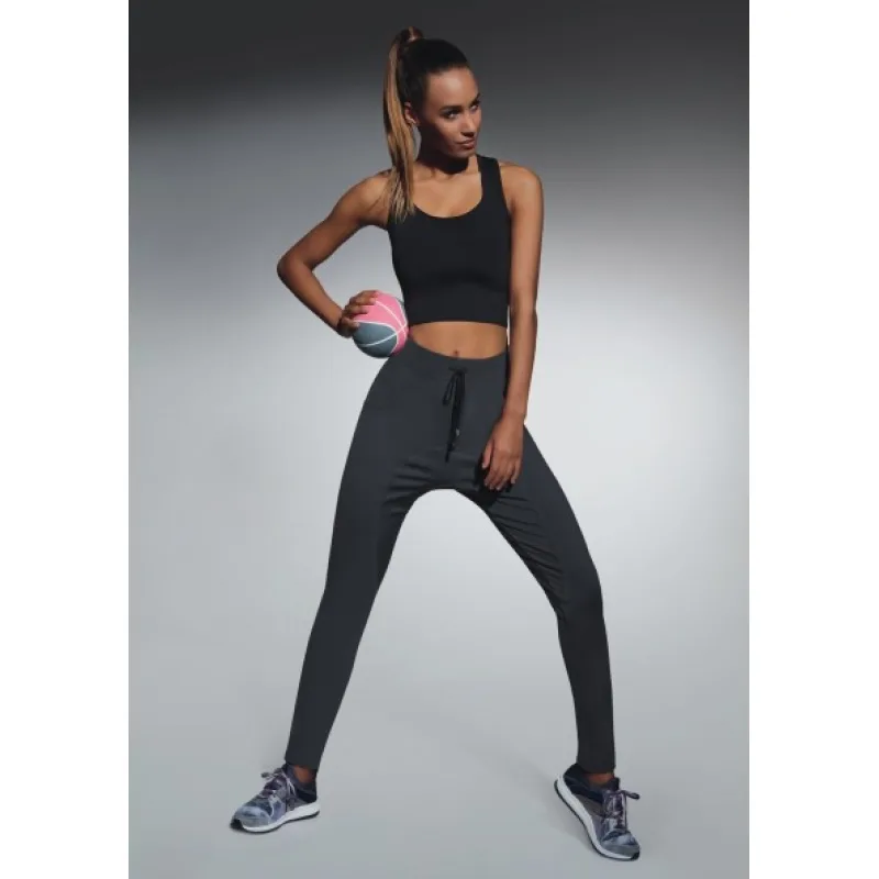 BAS BLACK LORENA S polyester / elastan čierna