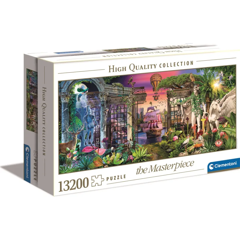 Panoramatické puzzle Clementoni 13200 dielikov Vizionárstvo