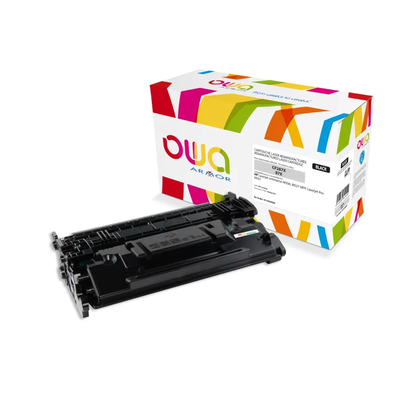 OWA Armor toner kompatibilní s HP CF287X, 18000st, černá/black K15959OW