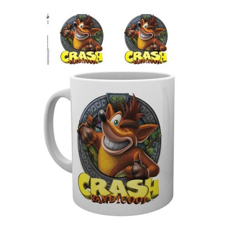 Crash Bandicoot hrnček Crash