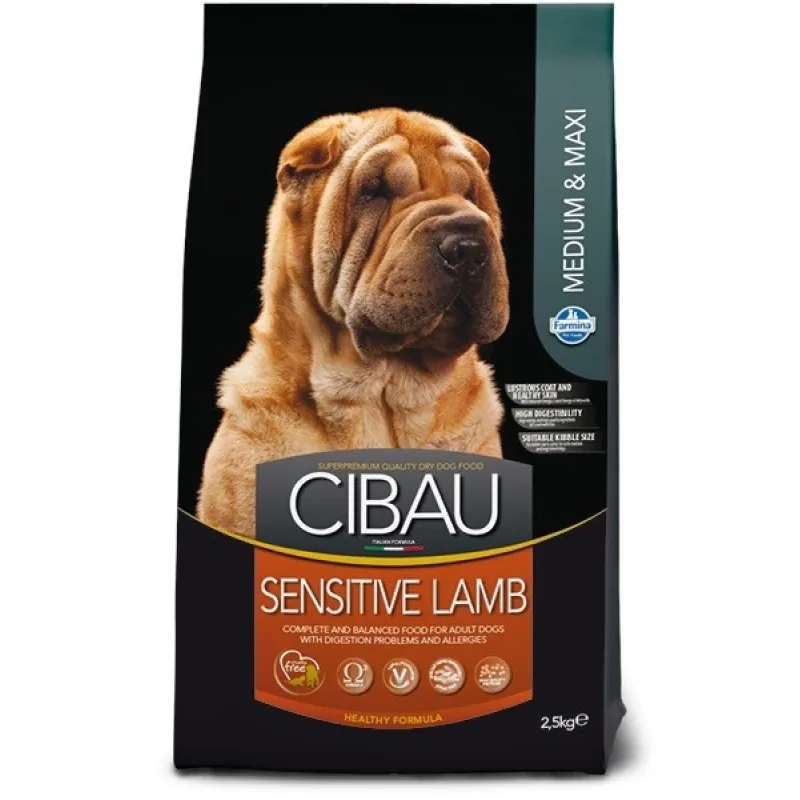 Farmina CIBAU dog adult sensitive lamb medium & maxi 2,5 kg