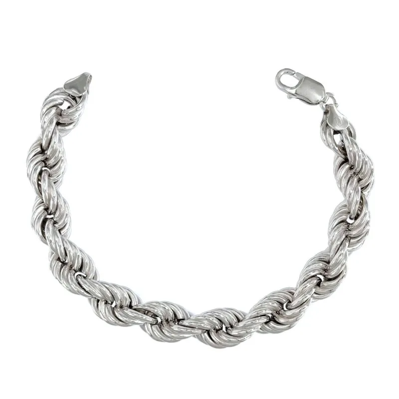 Strieborný náramok valis