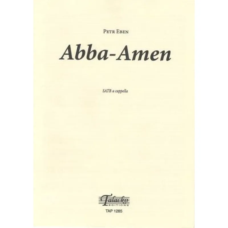 Talacko Editions Abba - Amen