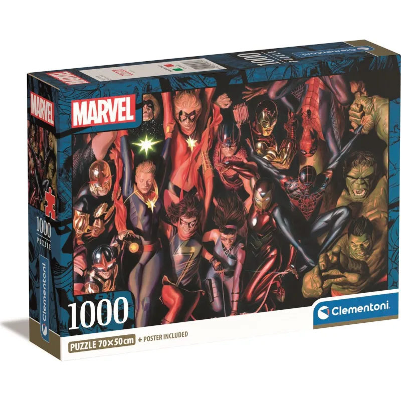 Puzzle Clementoni 1000 dielikov Avengers