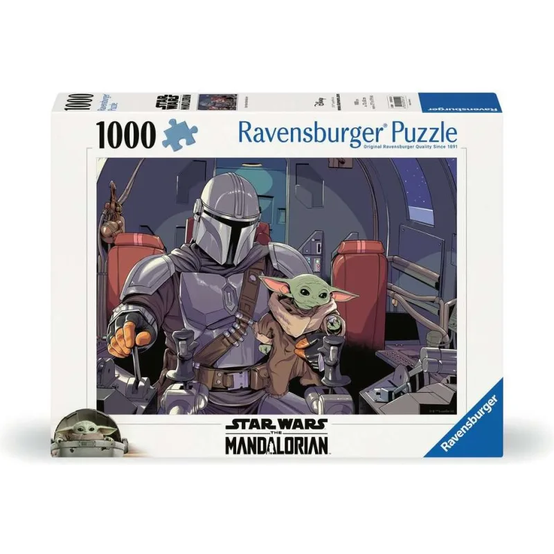 Puzzle Ravensburger 1000 dielikov Mandalorian