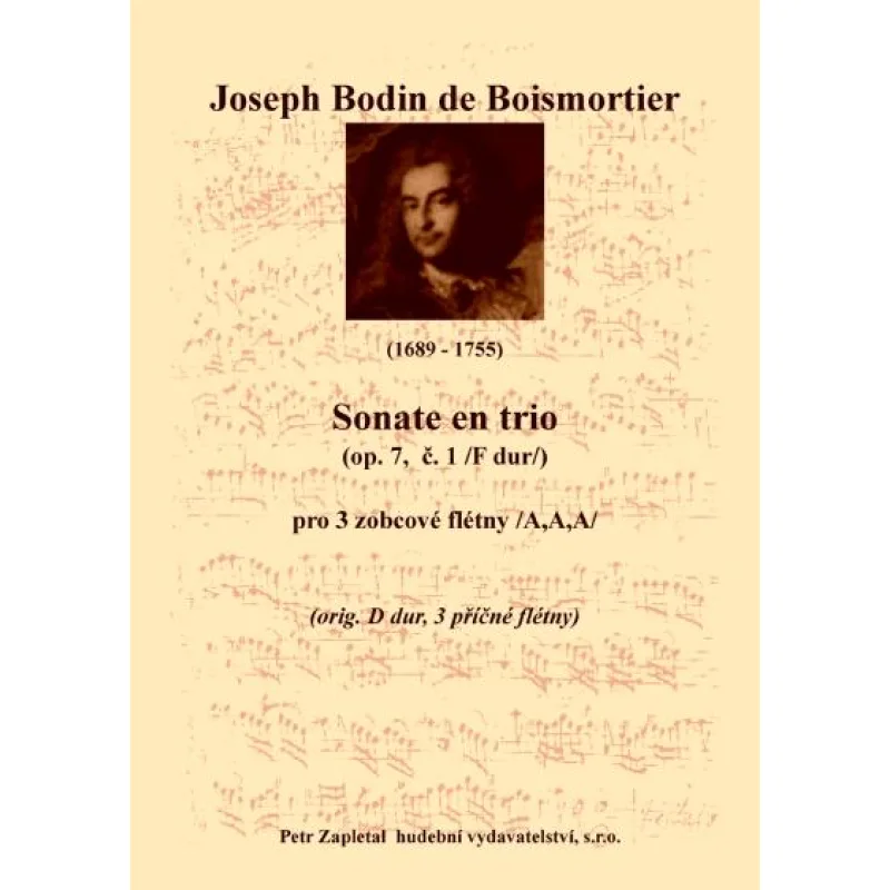 NotaNota Sonate en trio (op. 7 č. 1 /F dur/) - úprava