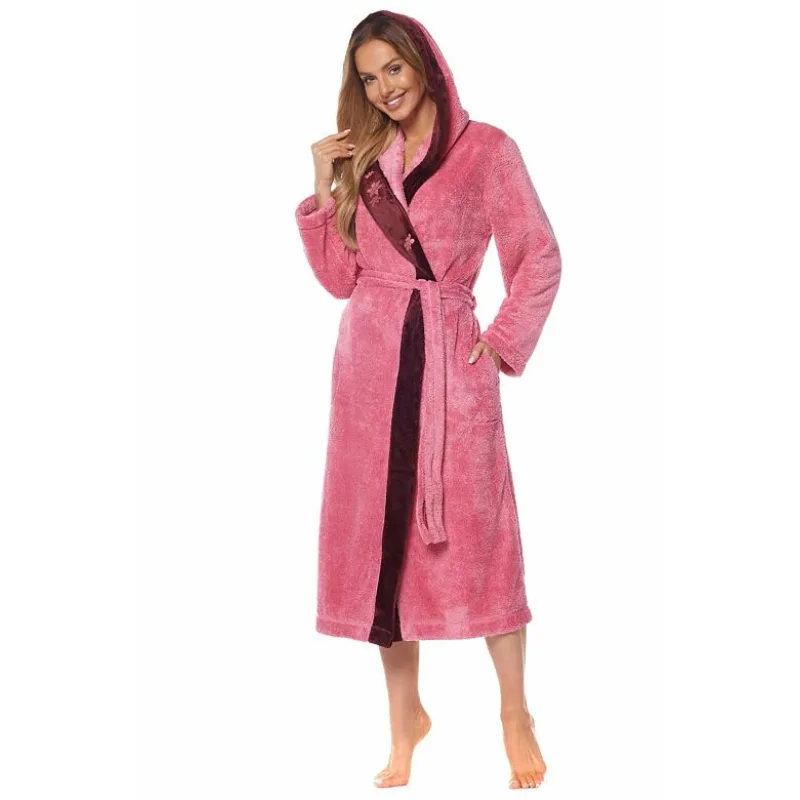 Dámsky župan Selene malinový M