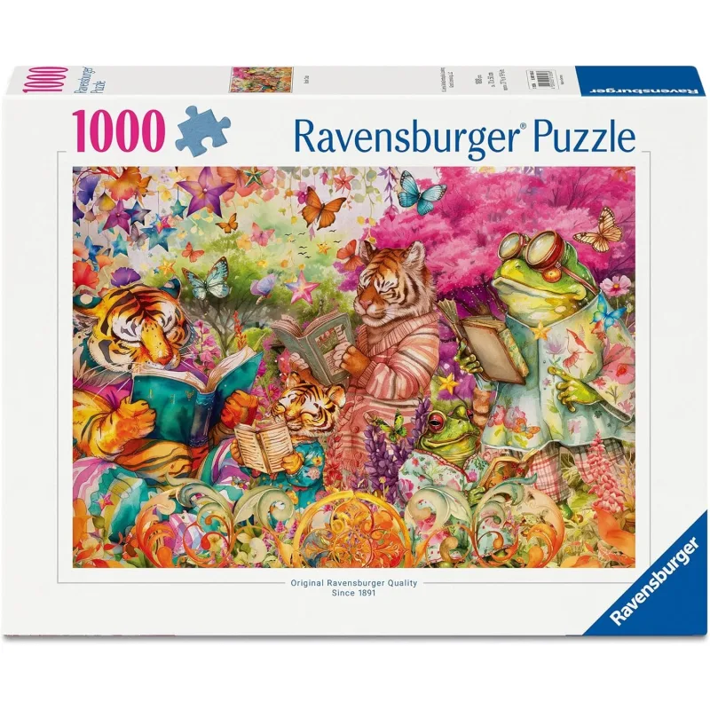 Puzzle Ravensburger 1000 dielikov Knižný klub