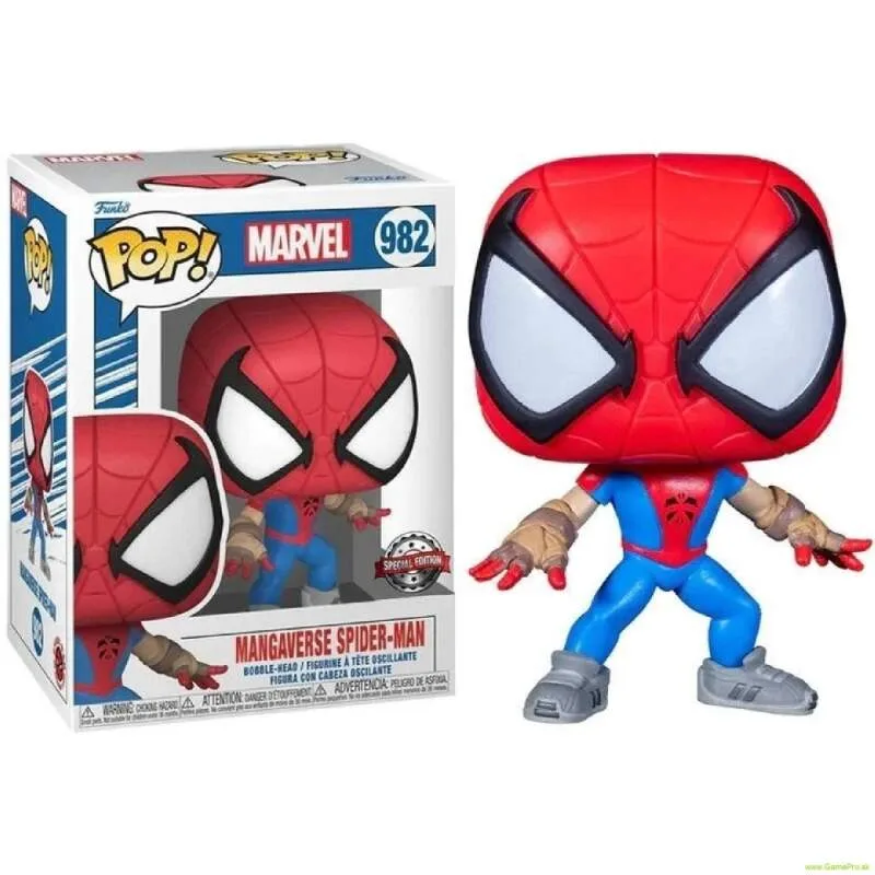 Funko POP! 982 Marvel Spider-Man Mangaverse Spider-Man Exclusive