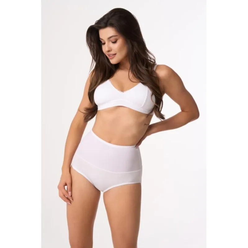 Sťahovacie nohavičky 073 biele S