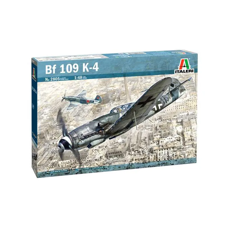 Italeri Model Kit lietadlo 2805 - Bf 109 K-4 (1:48)