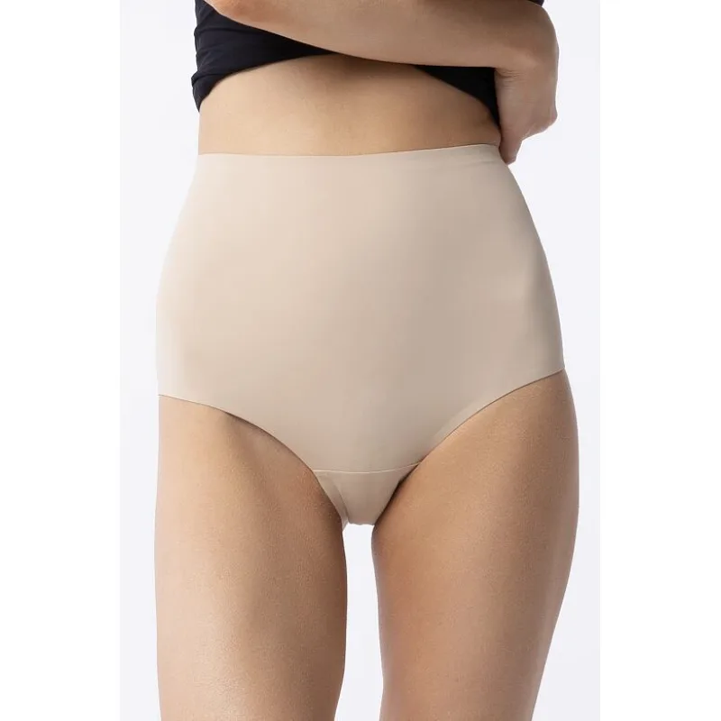 Extra vysoké sťahujúce nohavičky Amber Maxi High béžové XXL